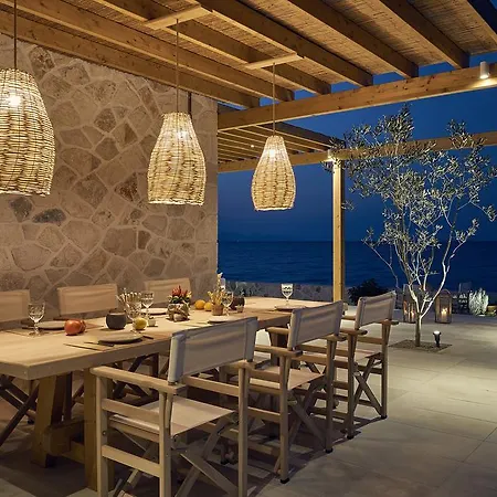 Villa Niova - Seafront, Private Pool And Ionian Sea Views, By Zantewize
