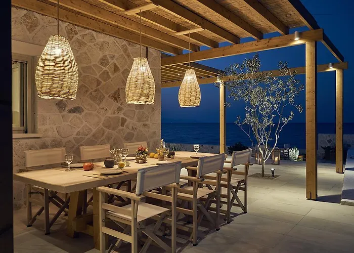 Villa Niova - Seafront, Private Pool And Ionian Sea Views, By Zantewize